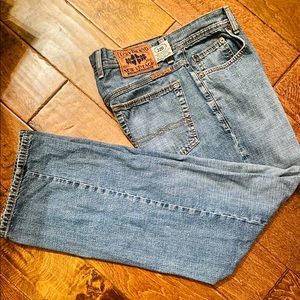 EUC Lucky Brand dungarees